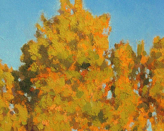 Tamarisks, Late Afternoon - Detail 1