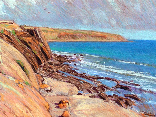 Cliffs at Hallett Cove - Detail 1