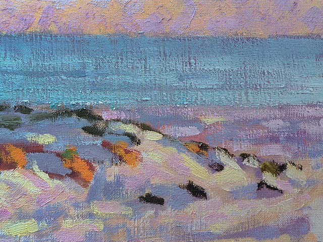 Sunset At Torrens Outlet - Detail 1