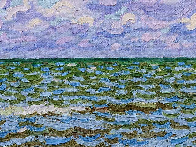 The Sea, Morning - Detail 1