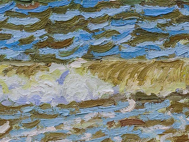 The Sea, Morning - Detail 4
