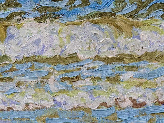 The Sea, Morning - Detail 5