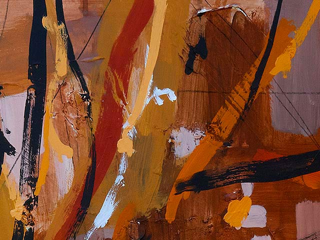 Painted Abstract - Detail 3