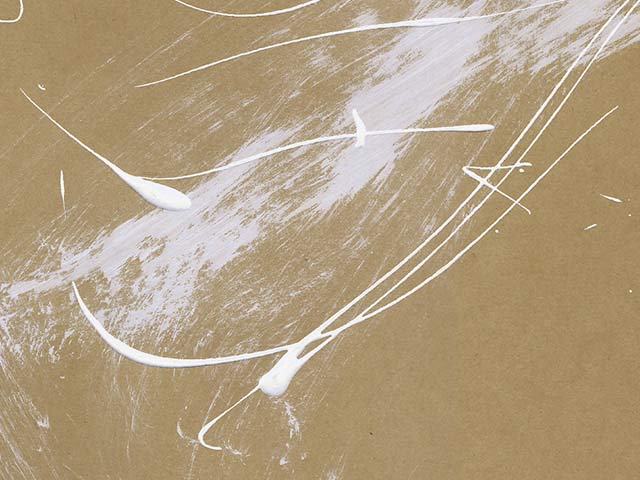 Gesso Action Abstract 6 - Detail 2