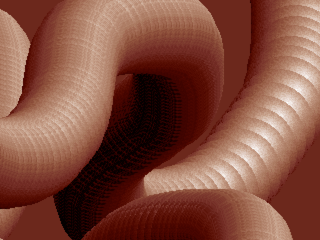 Sienna Spheres 6 - Enlarged Detail 1