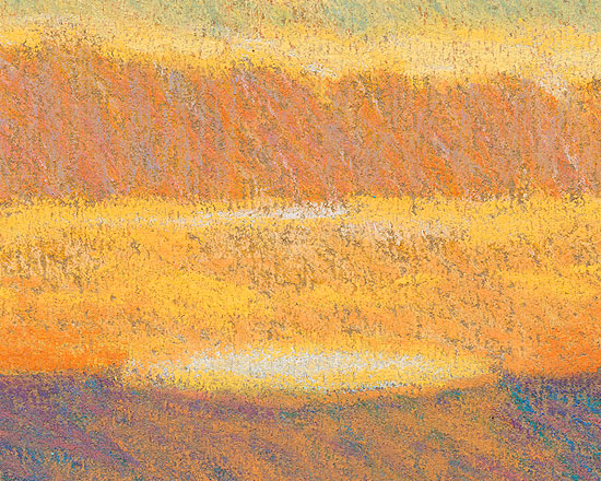 Sunset with Wide Cloud Bands - Detail 1