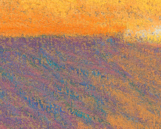 Sunset with Wide Cloud Bands - Detail 3