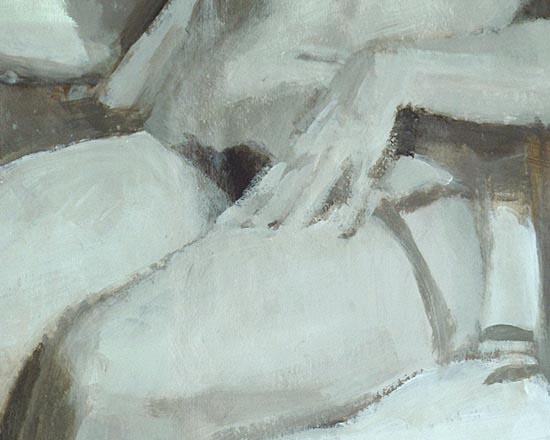 Nude in Chair - Detail 1