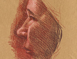 Portrait of an Irish-Looking Woman