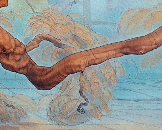 Form and Space – The Sugarberry Tree - Detail 3