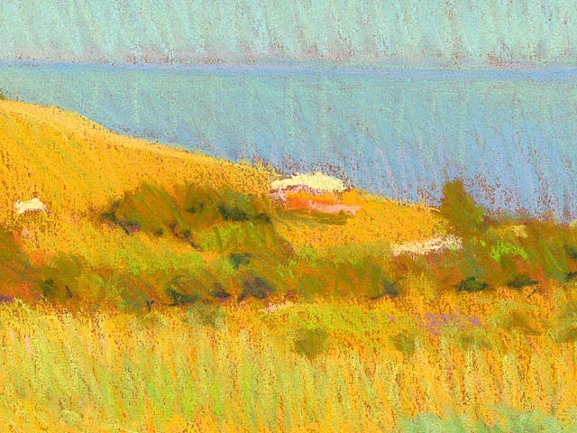 View of Hallett Cove in the Morning - detail
