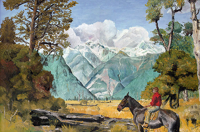 View of Mount Cook