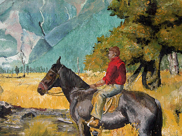 View of Mount Cook - Detail 2